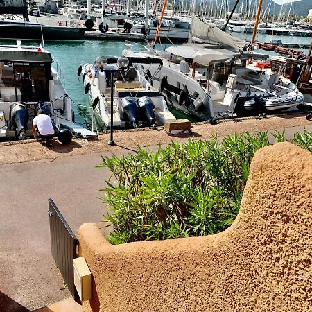 Yachts View, 100M Beach Saint-Tropez, Fiber Wifi High Speed Apartment Cogolin Exterior foto