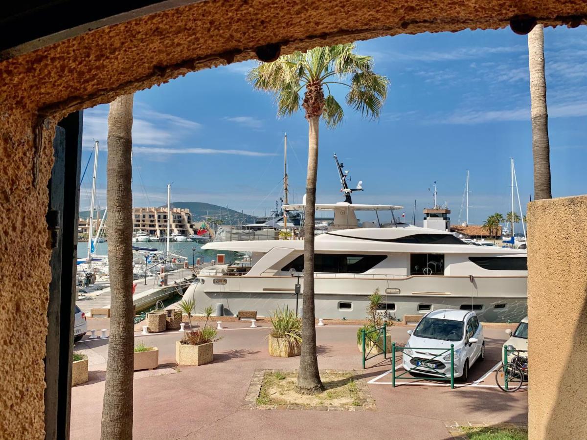 Yachts View, 100M Beach Saint-Tropez, Fiber Wifi High Speed Apartment Cogolin Exterior foto