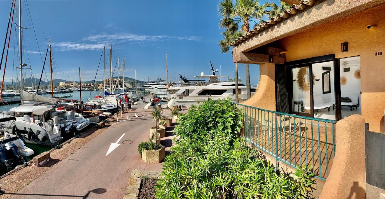 Yachts View, 100M Beach Saint-Tropez, Fiber Wifi High Speed Apartment Cogolin Exterior foto