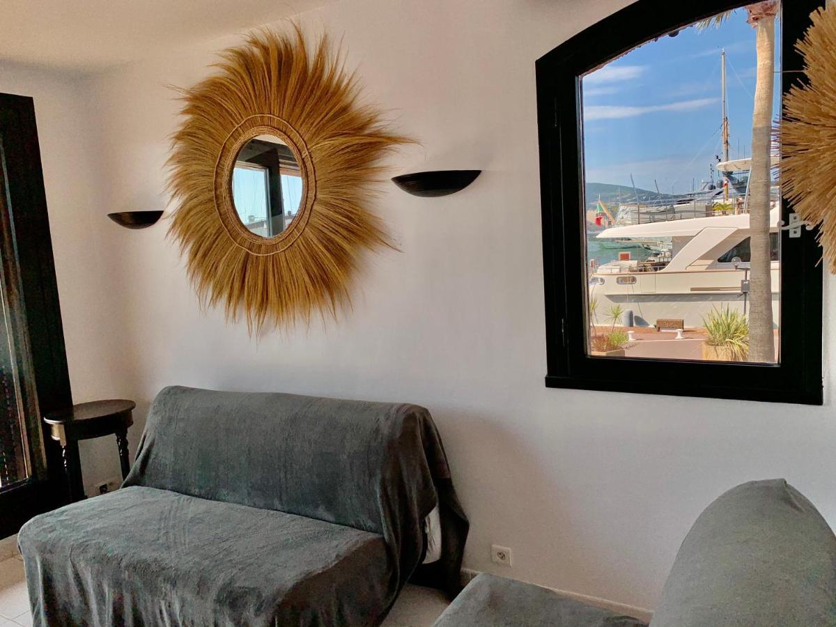 Yachts View, 100M Beach Saint-Tropez, Fiber Wifi High Speed Apartment Cogolin Exterior foto