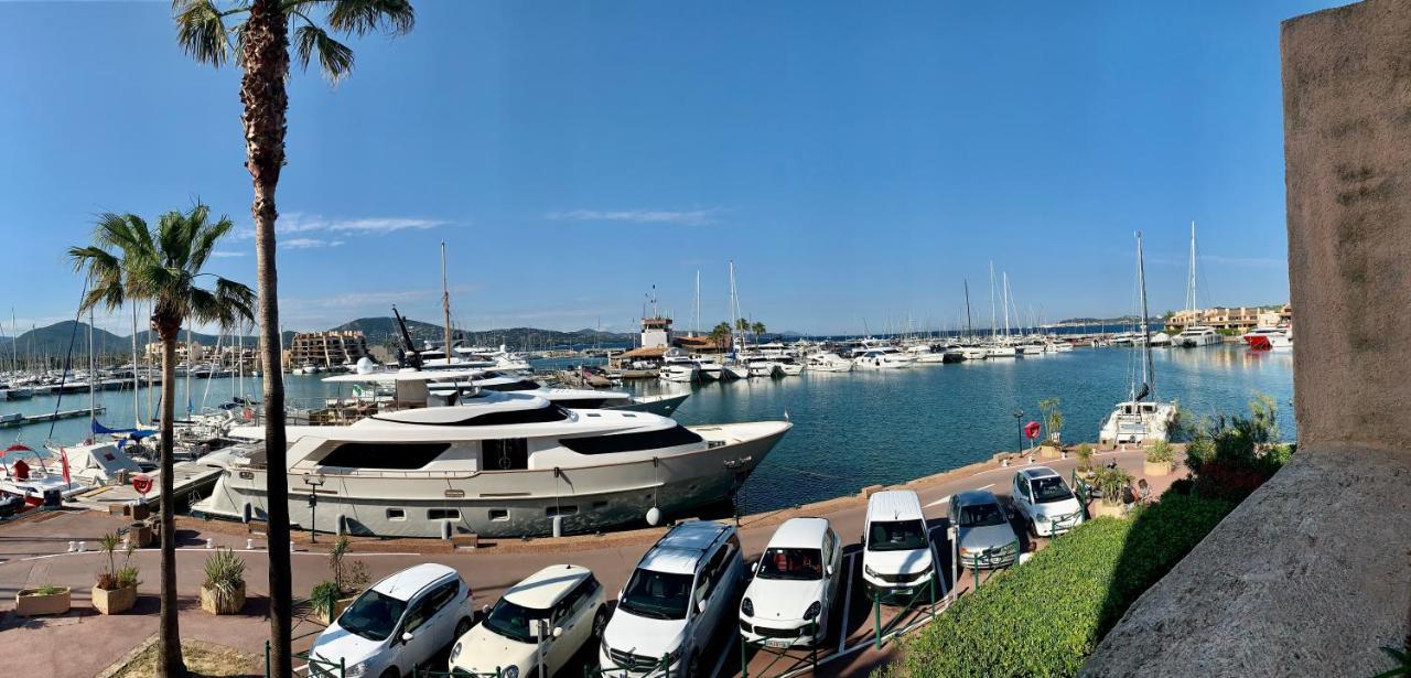 Yachts View, 100M Beach Saint-Tropez, Fiber Wifi High Speed Apartment Cogolin Exterior foto