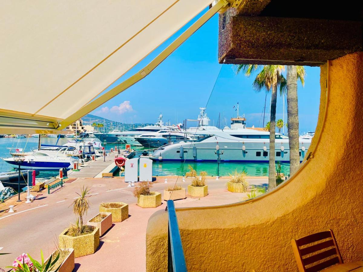 Yachts View, 100M Beach Saint-Tropez, Fiber Wifi High Speed Apartment Cogolin Exterior foto